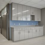 Cabinets at new commercial contruction build