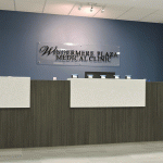 Reception Area Completed – Windemere Plaza Edmonton Construction Project